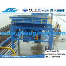 Carga em massa de porta Cimento Hopper Rail Mounted Movable Hopper